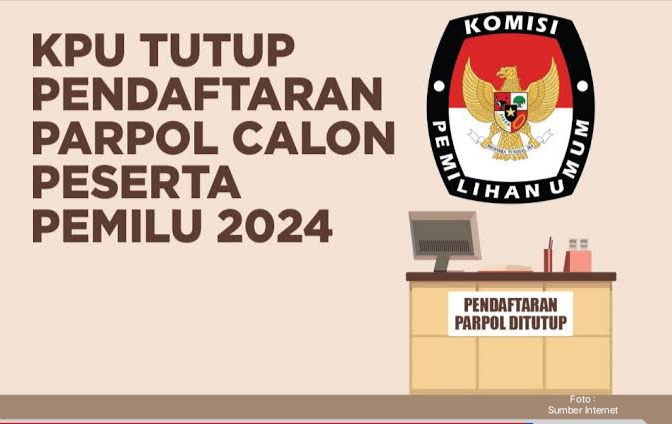 Photo of Pendaftaran Ditutup, 40 Calon Peserta Pemilu 2024