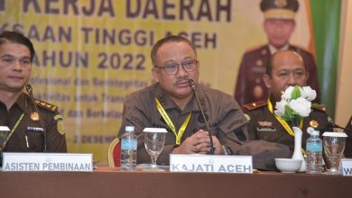 Photo of Satukan Komitmen Pelayan Rakyat, Kejari Se Aceh Gelar Rakerda