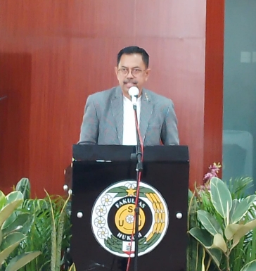 Photo of Prof. Asep N Mulyana Orasi Ilimiah di Dies Natalis FH USU