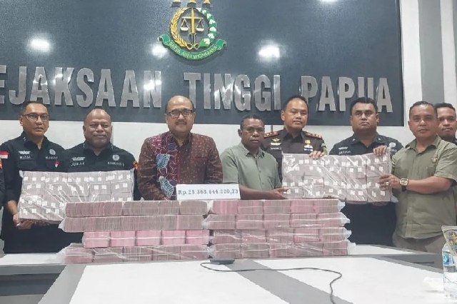 Kejati Papua Pulihkan Keuangan Negara Atas Perkara Tipikor Aerosport Mimika